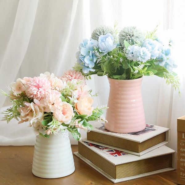 decorative flowers & wreaths simulation rose suit interior decoration hydrangea dry flower living room potted table false
decorative flowers & wreaths simulation rose suit interior decoration hydrangea dry flower living room potted table false