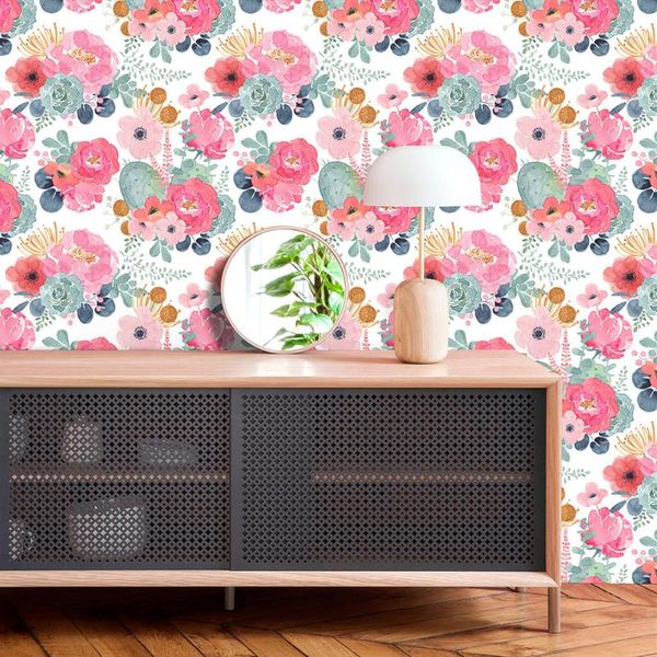 wallpapers 1m/3m/6m flower wallpaper peeled and pasted pink self-adhesive contact paper bedroom living room walls home decoration
wallpapers 1m/3m/6m flower wallpaper peeled and pasted pink self-adhesive contact paper bedroom living room walls home decoration