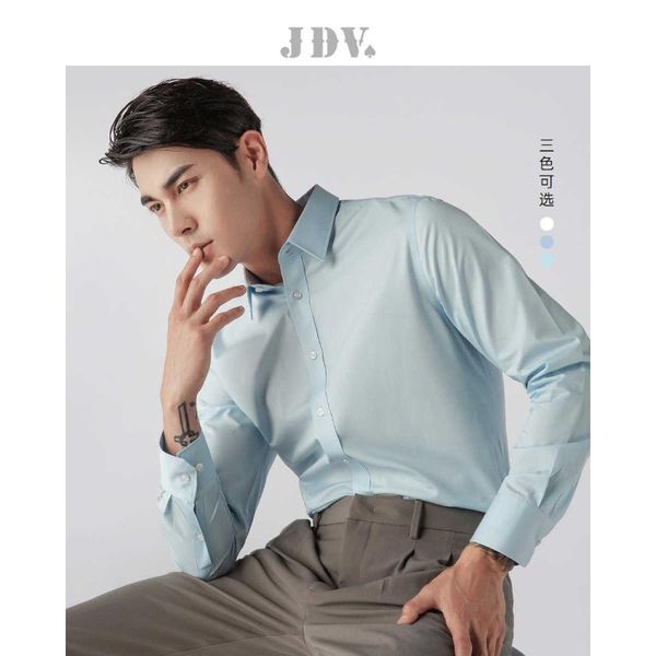 men's dress shirts jdv autumn and winter casual basic formal fashion slim lapel long sleeve shirt, White;black
men's dress shirts jdv autumn and winter casual basic formal fashion slim lapel long sleeve shirt, White;black
