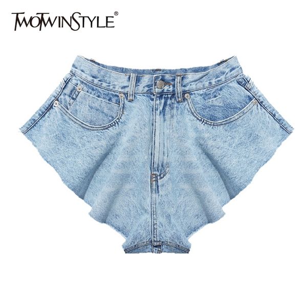 casual ruffle denim shorts female high waist wide leg trousers women fashion clothes spring summer 210521, White;black
casual ruffle denim shorts female high waist wide leg trousers women fashion clothes spring summer 210521, White;black