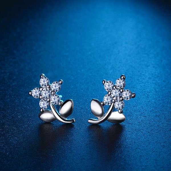 stud 925 pure silver earrings fashion trend leaves zircon pretty women wedding and girls'earrings gift with box, Golden;silver
stud 925 pure silver earrings fashion trend leaves zircon pretty women wedding and girls'earrings gift with box, Golden;silver
