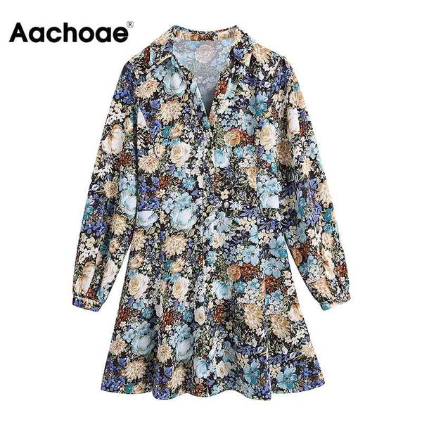 chic floral print mini women vintage long sleeve shirt dresses ladies turn down collar elegant dress vestidos 210413, Black;gray
chic floral print mini women vintage long sleeve shirt dresses ladies turn down collar elegant dress vestidos 210413, Black;gray