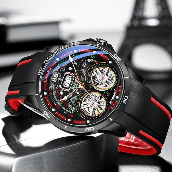 wristwatches men mechanical waterproof date luminous military sports watch for silicone tourbillon automatic watches mens, Slivery;brown
wristwatches men mechanical waterproof date luminous military sports watch for silicone tourbillon automatic watches mens, Slivery;brown
