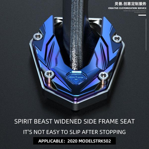 other motorcycle parts spirit beast side stand pad support non-slip plate for 2021 year benelli trk 502
other motorcycle parts spirit beast side stand pad support non-slip plate for 2021 year benelli trk 502