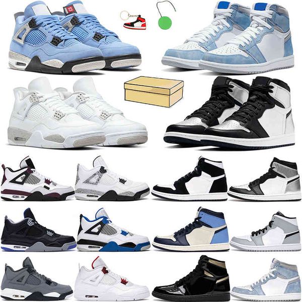 4s boots shoes men women jumpman 1s high og hyper royal cactus jack toe university blue black cat dark mocha chicago mens sneakers 
4s boots shoes men women jumpman 1s high og hyper royal cactus jack toe university blue black cat dark mocha chicago mens sneakers