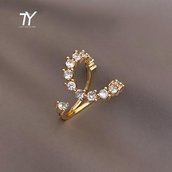 cluster rings high level creative u-shaped zircon gold opening for woman neo goth girl's fashion jewelry wedding finger accessories, Golden;silver
cluster rings high level creative u-shaped zircon gold opening for woman neo goth girl's fashion jewelry wedding finger accessories, Golden;silver