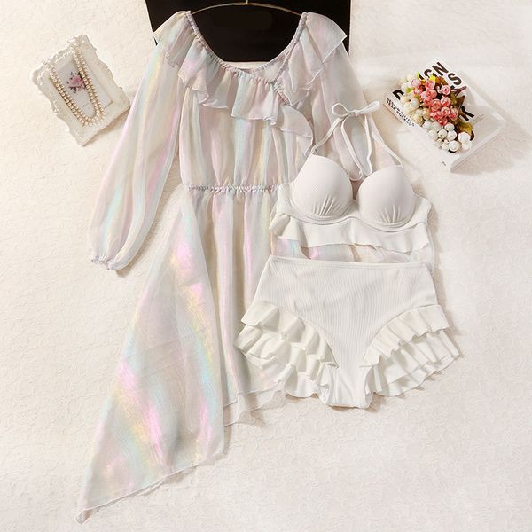 swimwear colorful streamer yarn design feeling slightly transparent, covering belly and showing thin split body swimsuit womantmeg id0l, White;black
swimwear colorful streamer yarn design feeling slightly transparent, covering belly and showing thin split body swimsuit womantmeg id0l, White;black