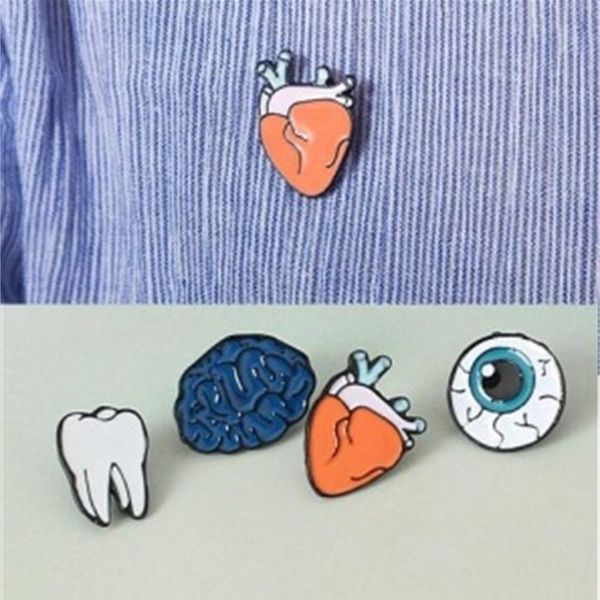 z22 japanese and korean brain eye tooth brooch color oil dripping organ brooch accessories, Gray
z22 japanese and korean brain eye tooth brooch color oil dripping organ brooch accessories, Gray