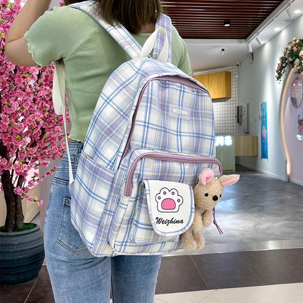 striped girl backpack for women waterproof nylon school bag large capacity lady bookbag anti theft travel rucksack daily mochila bags
striped girl backpack for women waterproof nylon school bag large capacity lady bookbag anti theft travel rucksack daily mochila bags
