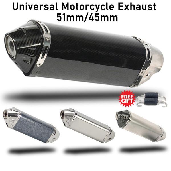 motorcycle exhaust system universal 45mm 51mm pipe escape motorbike carbon fiber muffler sticker for gsxr600 er6n s1000rr r6 r1
motorcycle exhaust system universal 45mm 51mm pipe escape motorbike carbon fiber muffler sticker for gsxr600 er6n s1000rr r6 r1