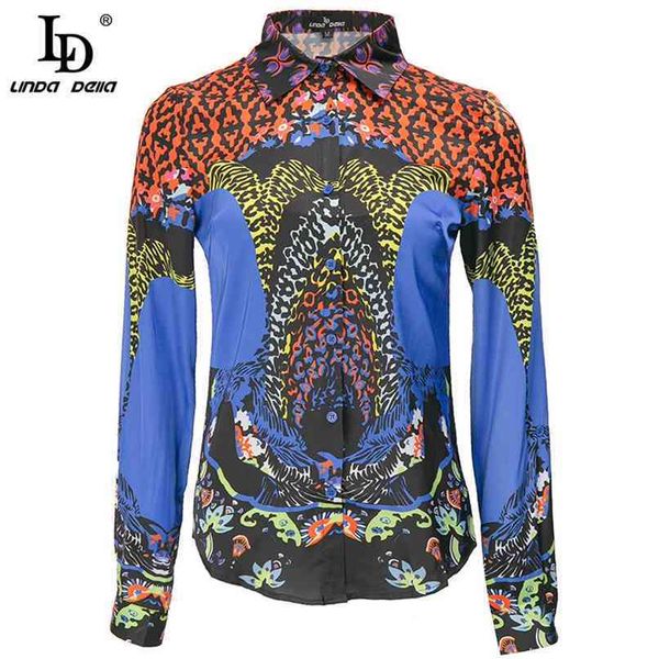 fashion designer summer loose shirt casual women turn-down collar print vintage long sleeve blouse 210522, White
fashion designer summer loose shirt casual women turn-down collar print vintage long sleeve blouse 210522, White