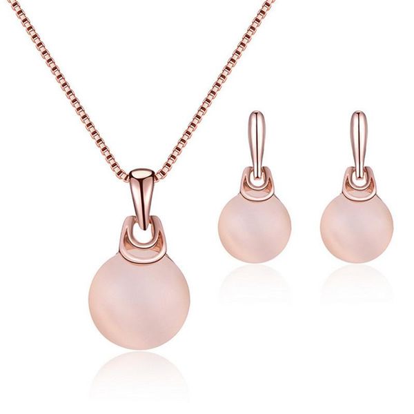 earrings & necklace modern jewelry set lady pendant love anniversary gift, Silver
earrings & necklace modern jewelry set lady pendant love anniversary gift, Silver