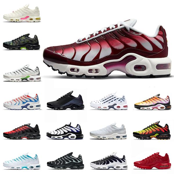 tn plus running shoes barely volt hyper blue triple black midnight navy mens womens trainers outdoors sneakers size 36-46
tn plus running shoes barely volt hyper blue triple black midnight navy mens womens trainers outdoors sneakers size 36-46