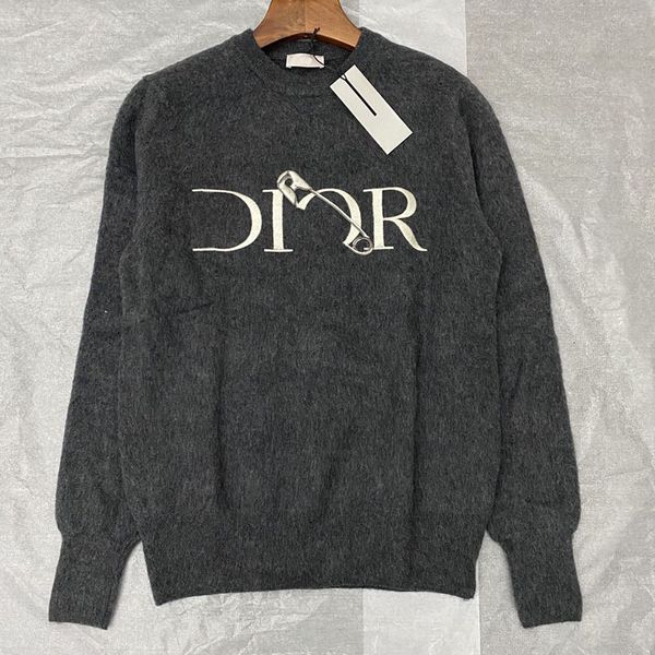 hoodies d family pin letter embroidered woolen sweater autumn winter 2021 fashion soft slim top, Black
hoodies d family pin letter embroidered woolen sweater autumn winter 2021 fashion soft slim top, Black