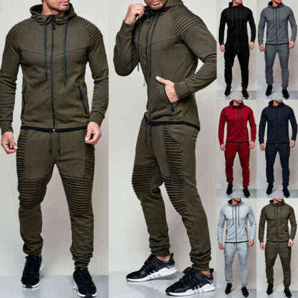 2 pieces autumn running tracksuit men sweatshirt sports set gym clothes men sport suit training suit sport wear 2020 g1209, Gray
2 pieces autumn running tracksuit men sweatshirt sports set gym clothes men sport suit training suit sport wear 2020 g1209, Gray