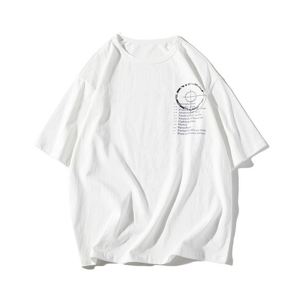 tee summer style men short sleeves hip hop t-shirt streetwear loose shirt abz382, White;black
tee summer style men short sleeves hip hop t-shirt streetwear loose shirt abz382, White;black