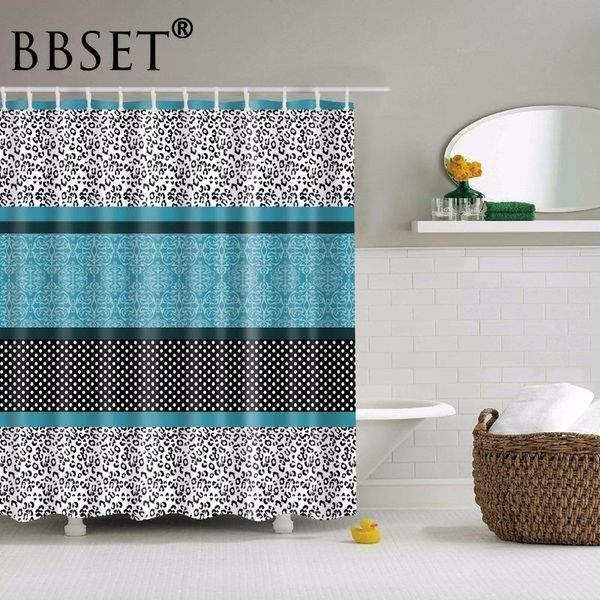 bohemian style shower curtain blue and black white stripes pattern waterproof multi-size douchegordijn bathroom decor with hooks curtains
bohemian style shower curtain blue and black white stripes pattern waterproof multi-size douchegordijn bathroom decor with hooks curtains