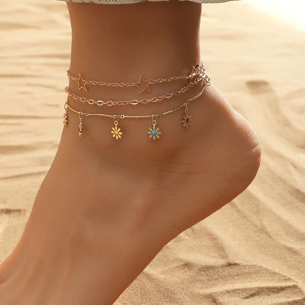 anklets ladies fashion small fresh bling anklet female love lock key simple korean jewelry boho, Red;blue
anklets ladies fashion small fresh bling anklet female love lock key simple korean jewelry boho, Red;blue