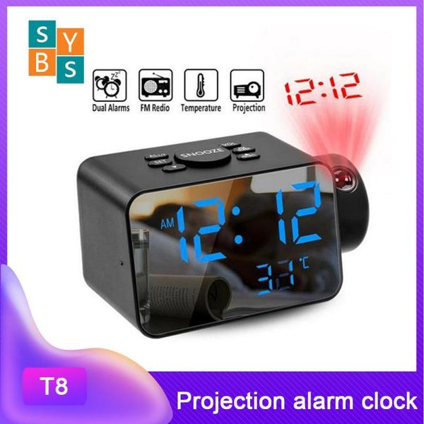 other clocks & accessories t8 led projection digital alarm clock fm radio with temperature mirror 2 desk table multifunctional bedside time
other clocks & accessories t8 led projection digital alarm clock fm radio with temperature mirror 2 desk table multifunctional bedside time