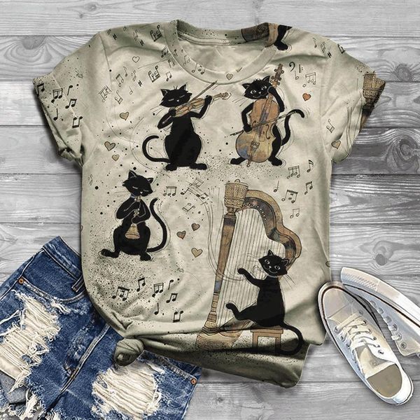 tees short sleeve 3d four women cat animal printed o neck plus size t shirt cap blusas harajuku, White
tees short sleeve 3d four women cat animal printed o neck plus size t shirt cap blusas harajuku, White
