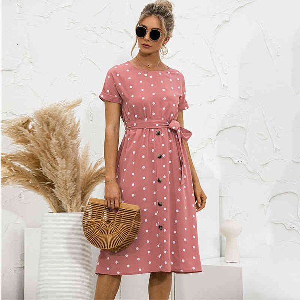 women summer elegant o-neck sundress with belt beach dress chiffon dress casual short sleeve polka dot midi femme vestidos, Black;gray
women summer elegant o-neck sundress with belt beach dress chiffon dress casual short sleeve polka dot midi femme vestidos, Black;gray