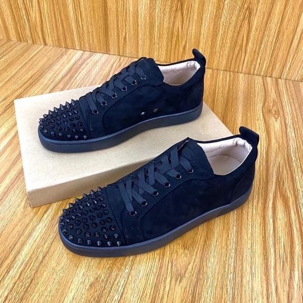 2021 women's men's shoes luxury designer red sole shoe low-cut suede spike spikes party wedding crystal leather, Black
2021 women's men's shoes luxury designer red sole shoe low-cut suede spike spikes party wedding crystal leather, Black