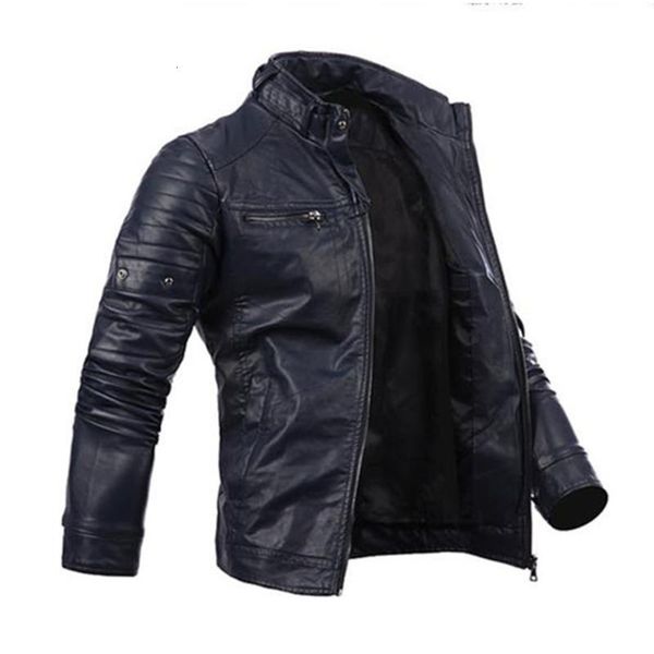 men's jackets cool multi-pocket slim zip coat faux leather motorcycle biker jacket btnb, Black;brown
men's jackets cool multi-pocket slim zip coat faux leather motorcycle biker jacket btnb, Black;brown