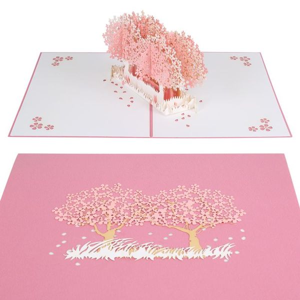 cherry blossom pops-up card handmade greeting cards gift for graduation birthday wedding spring hyd88
cherry blossom pops-up card handmade greeting cards gift for graduation birthday wedding spring hyd88
