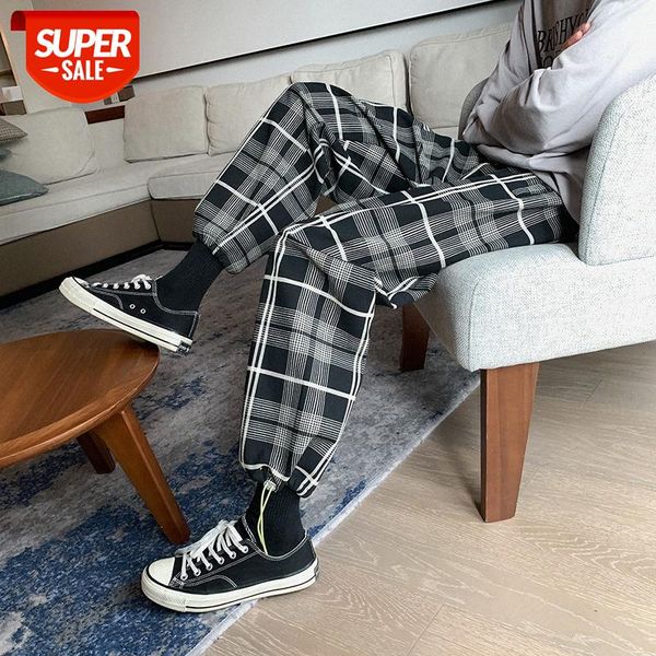 yemi fashion|men's casual pants plaid hong kong style trend korean cropped mid-waist wide leg #hg5g, Black
yemi fashion|men's casual pants plaid hong kong style trend korean cropped mid-waist wide leg #hg5g, Black