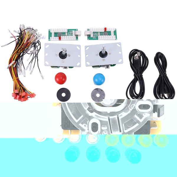 game controllers & joysticks diy arcade joystick kit usb computer with light chip 5v support pc / android ps3
game controllers & joysticks diy arcade joystick kit usb computer with light chip 5v support pc / android ps3