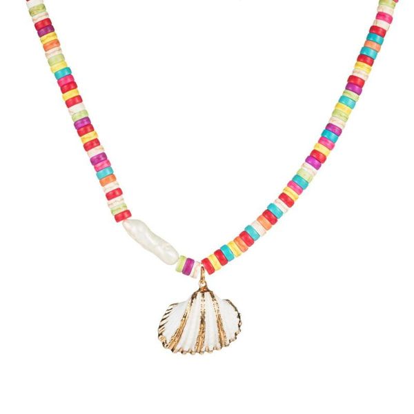pendant necklaces multicoloured pottery small round piece occaudal individual character necklace female shell wind sweater chain, Silver
pendant necklaces multicoloured pottery small round piece occaudal individual character necklace female shell wind sweater chain, Silver