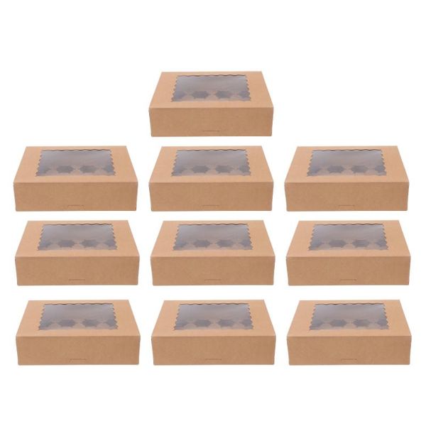 gift wrap 10pcs cake boxes dessert cupcake clear window cases (assorted color)
gift wrap 10pcs cake boxes dessert cupcake clear window cases (assorted color)