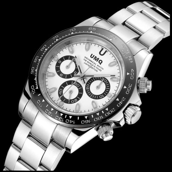 wristwatches men's automatic mechanical watch ceramic ring, ring can rotate, super luminous. gmt. high quality, Slivery;brown
wristwatches men's automatic mechanical watch ceramic ring, ring can rotate, super luminous. gmt. high quality, Slivery;brown