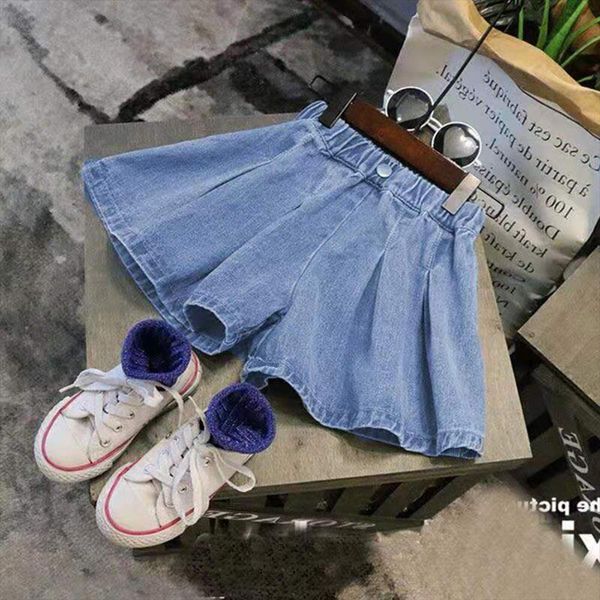 fashion girl denim short pants summer children casual solid shorts cotton trousers age for 4 5 6 7 8 9, Black
fashion girl denim short pants summer children casual solid shorts cotton trousers age for 4 5 6 7 8 9, Black