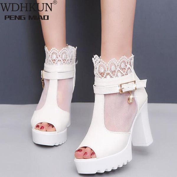 boots 2021 autumn women ankle peep toe platform woman shoes lace cuff booties chunky heel pumps summer sandals, Black
boots 2021 autumn women ankle peep toe platform woman shoes lace cuff booties chunky heel pumps summer sandals, Black