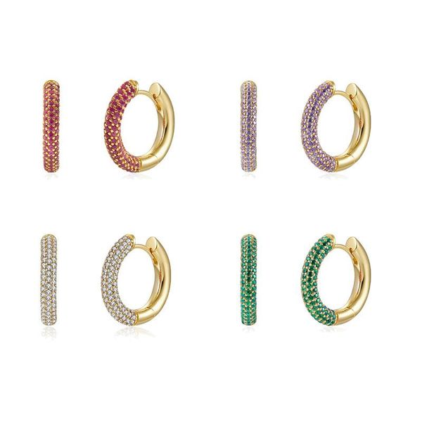 hoop & huggie uniorsj 1pcs single multicolor zircon geometric round pierced earrings for women jewelry accessories, Golden;silver
hoop & huggie uniorsj 1pcs single multicolor zircon geometric round pierced earrings for women jewelry accessories, Golden;silver