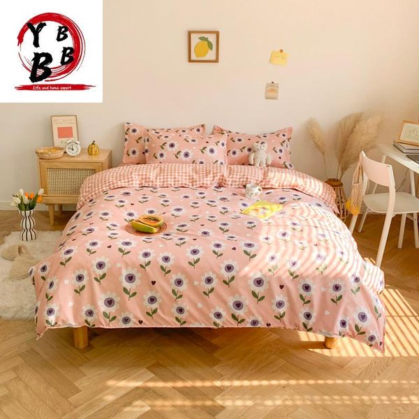 bedding sets pink flowers girls quilt cover pillowcase bed flat sheets green duvet twin full single king bedclothes
bedding sets pink flowers girls quilt cover pillowcase bed flat sheets green duvet twin full single king bedclothes