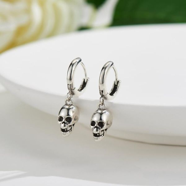 hoop & huggie hip hop rock contracted character skeleton earrings halloween restoring ancient ways punk skull earring girl jewelry gifts, Golden;silver
hoop & huggie hip hop rock contracted character skeleton earrings halloween restoring ancient ways punk skull earring girl jewelry gifts, Golden;silver