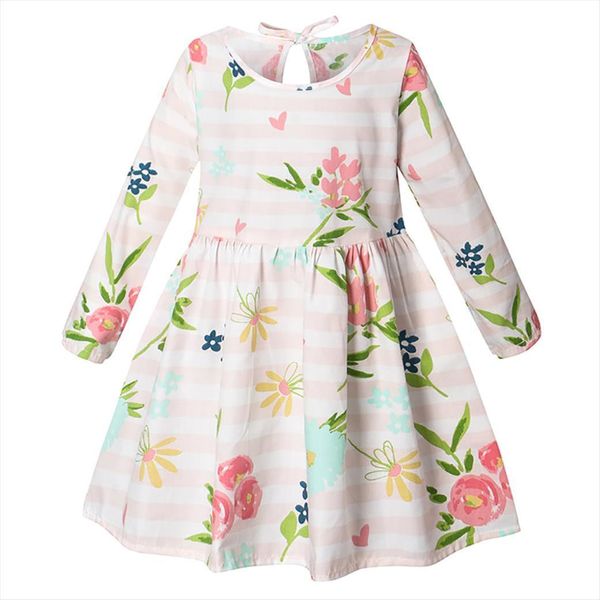 kids baby girls age girl dress 1 6 summer knee length long sleeve princess holiday floral printed party sundress, Red;yellow
kids baby girls age girl dress 1 6 summer knee length long sleeve princess holiday floral printed party sundress, Red;yellow