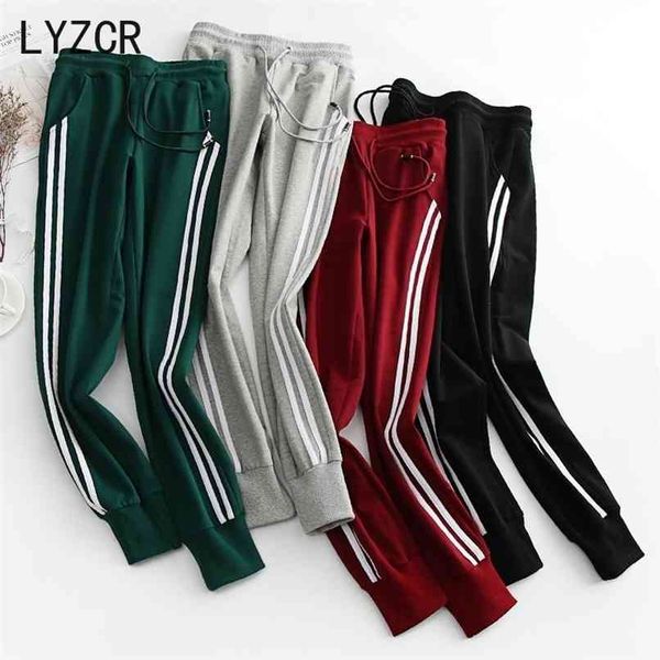 lyzcr casual haren pants women spring stiped sweatpants for high waist 's pencil trousers with stripes 210915, Black;white
lyzcr casual haren pants women spring stiped sweatpants for high waist 's pencil trousers with stripes 210915, Black;white