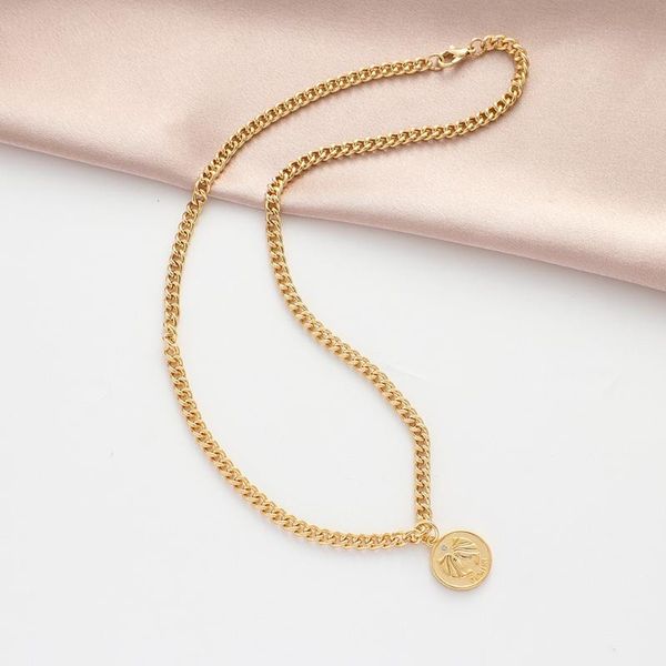 pendant necklaces hip-hop 12 zodiac signs with cz gold-plated chunky chain matching necklace for women trendy fashion jewelry, Silver
pendant necklaces hip-hop 12 zodiac signs with cz gold-plated chunky chain matching necklace for women trendy fashion jewelry, Silver