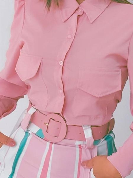 women's tracksuits casual button pockets long sleeve pink shirt & striped print shorts set women summer workwear two piece suit sets, Gray
women's tracksuits casual button pockets long sleeve pink shirt & striped print shorts set women summer workwear two piece suit sets, Gray
