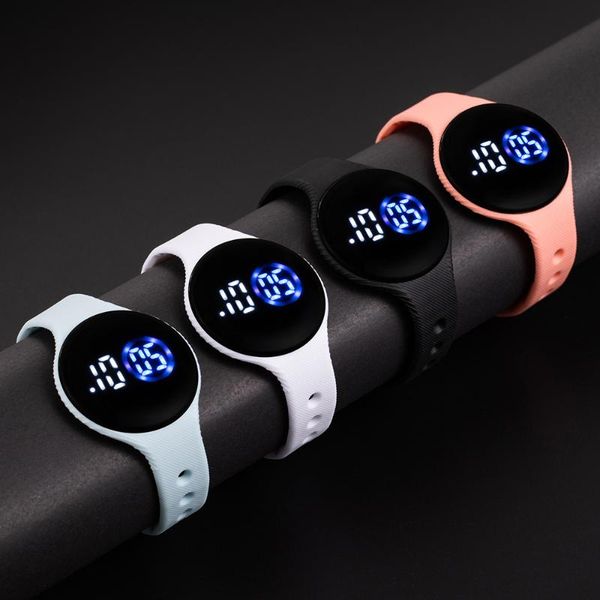 wristwatches fashion men digital watches round dial silicone strap mens sport male relogio masculino led electronic, Slivery;brown
wristwatches fashion men digital watches round dial silicone strap mens sport male relogio masculino led electronic, Slivery;brown