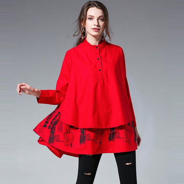 streetwear slimming solid stand plus size patchwork women shirts 2021 autumn loose fashion and blouse women's blouses &, White
streetwear slimming solid stand plus size patchwork women shirts 2021 autumn loose fashion and blouse women's blouses &, White