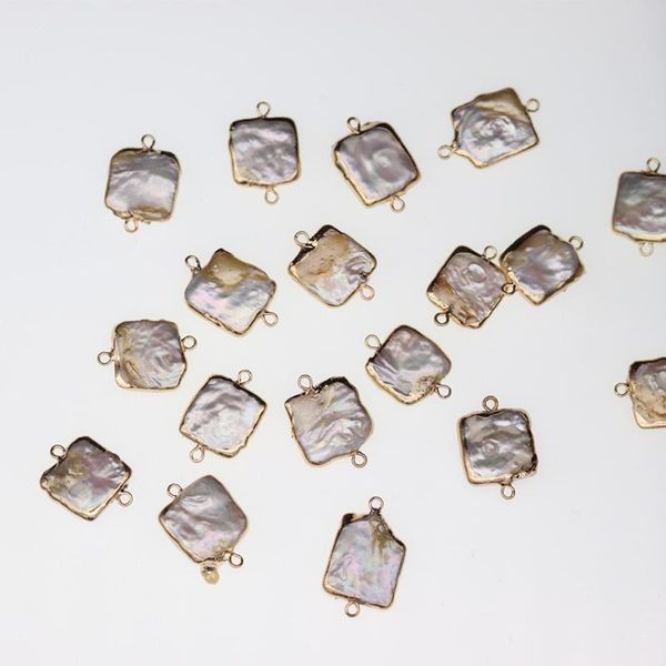 charms natural white square pearl bead pendant handmade crafts diy exquisite necklace bracelet earring jewelry accessories gift making, Bronze;silver
charms natural white square pearl bead pendant handmade crafts diy exquisite necklace bracelet earring jewelry accessories gift making, Bronze;silver