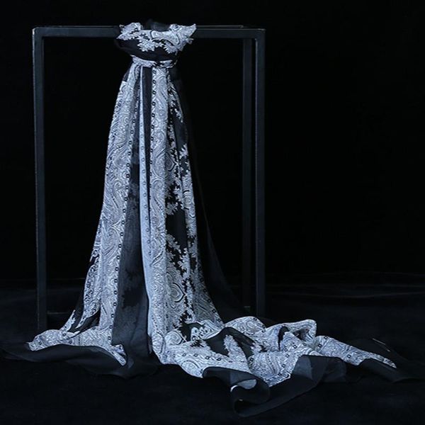scarves hijab scarf printed chiffon sunscreen silk and long ladies shawl dual-use foulard en soie cheveux women, Blue;gray
scarves hijab scarf printed chiffon sunscreen silk and long ladies shawl dual-use foulard en soie cheveux women, Blue;gray