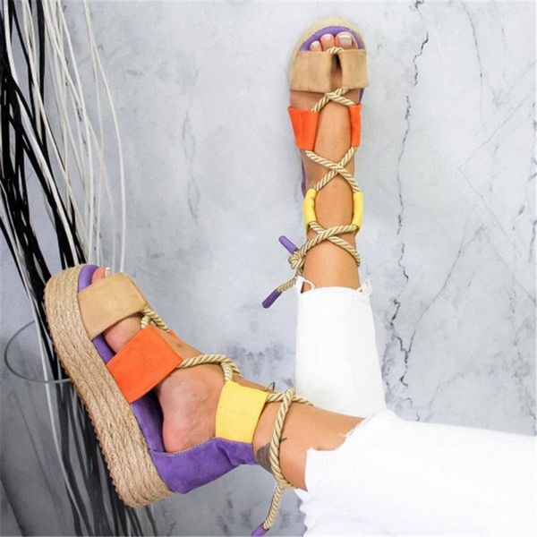 torridity women platform sandals rope female beach shoes fasten heel comfortable chaussures femme 2021, Black
torridity women platform sandals rope female beach shoes fasten heel comfortable chaussures femme 2021, Black