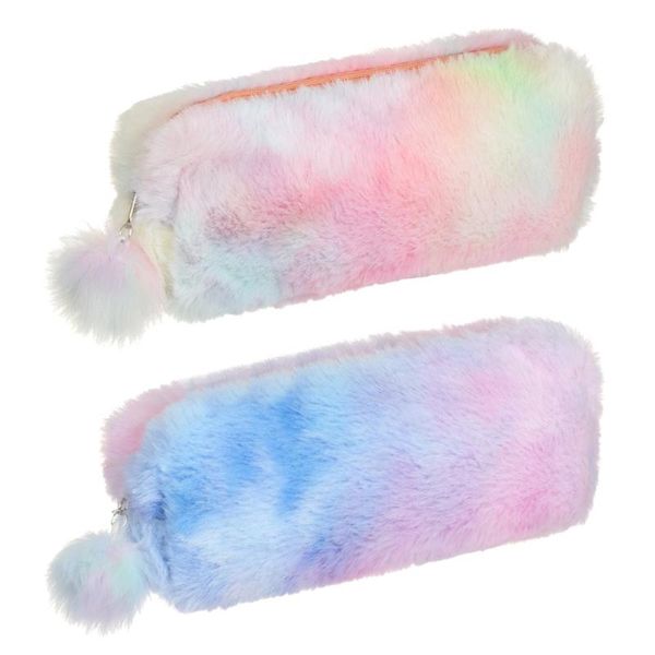 gradient color plush pencil case cute girl octagonal pen bag creative cosmetic student simple storage bags stationery
gradient color plush pencil case cute girl octagonal pen bag creative cosmetic student simple storage bags stationery