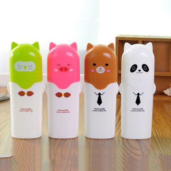 storage boxes & bins cute cartoon animals type 4 optional travel wash portable toothbrush toothpaste box
storage boxes & bins cute cartoon animals type 4 optional travel wash portable toothbrush toothpaste box