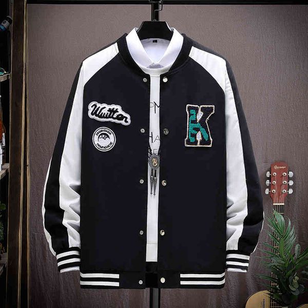 men's jackets spring autumn street retro embroidery baseball uniform jacket women hip-hop loose casual coats drop i2ca, Black;brown
men's jackets spring autumn street retro embroidery baseball uniform jacket women hip-hop loose casual coats drop i2ca, Black;brown